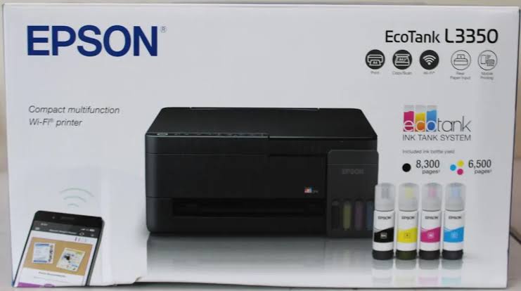 Epson EcoTank L3350 Colour Inkjet Multifunction Printer A4 Wi-Fi
