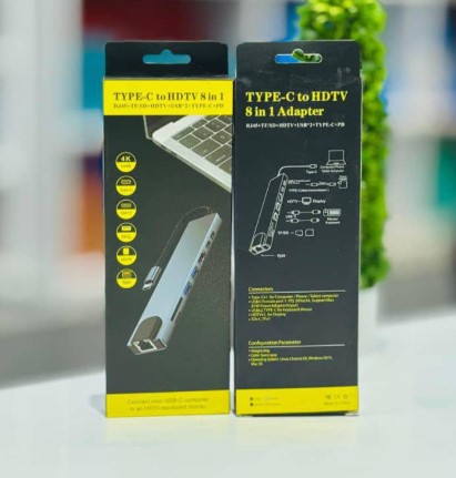 TYPE C HUB 8 in 1