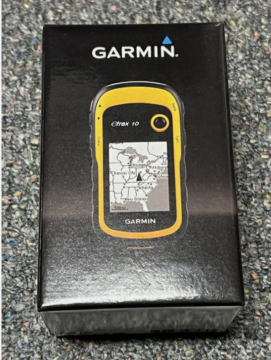 Garmin eTrex 10 GPS Handheld Navigator Waterproof Yellow Black Brand New